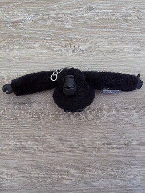 Kipling Monkey Key Chain - Black
